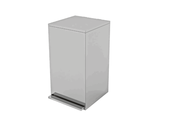 SQUARE GARBAGE BIN