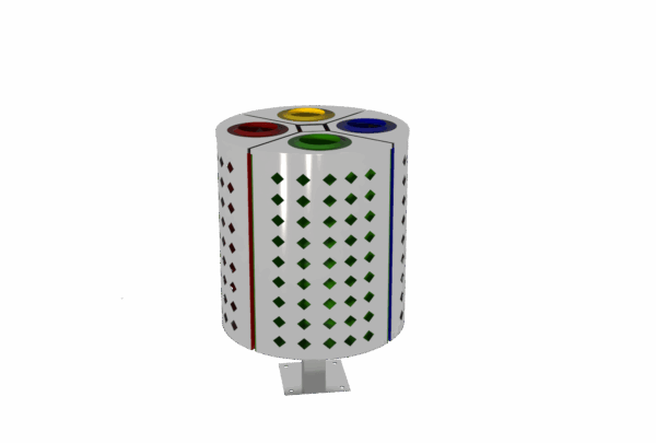 ROUND GARBAGE BIN