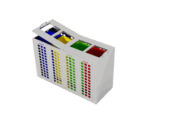 RECTANGULAR GARBAGE BIN - Image 2