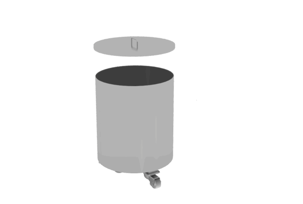 ROUND GARBAGE BIN
