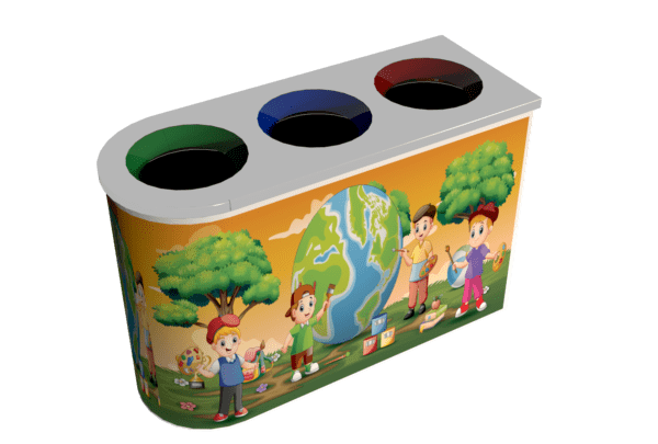 RECTANGULAR GARBAGE BIN - Image 3