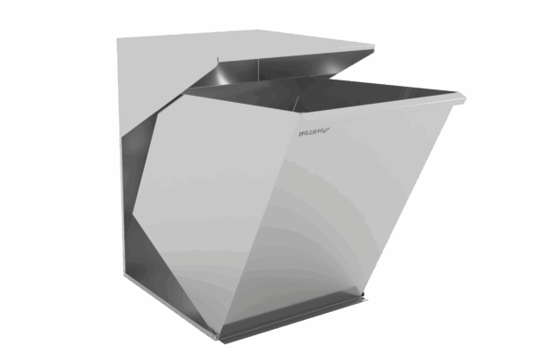 SQUARE GARBAGE BIN