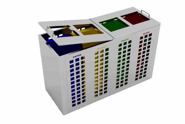 RECTANGULAR GARBAGE BIN - Image 3