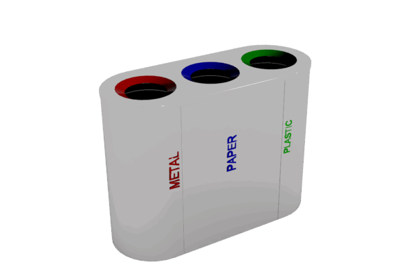 ROUND GARBAGE BIN