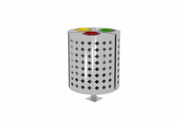 ROUND GARBAGE BIN
