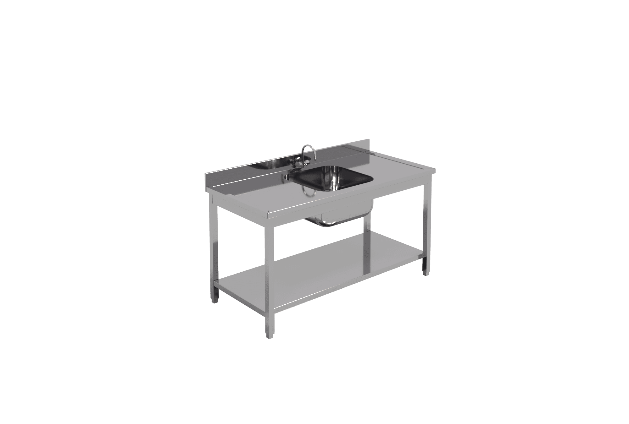 Single Bowl Sink Hosinox Company for stainless steel kitchens and