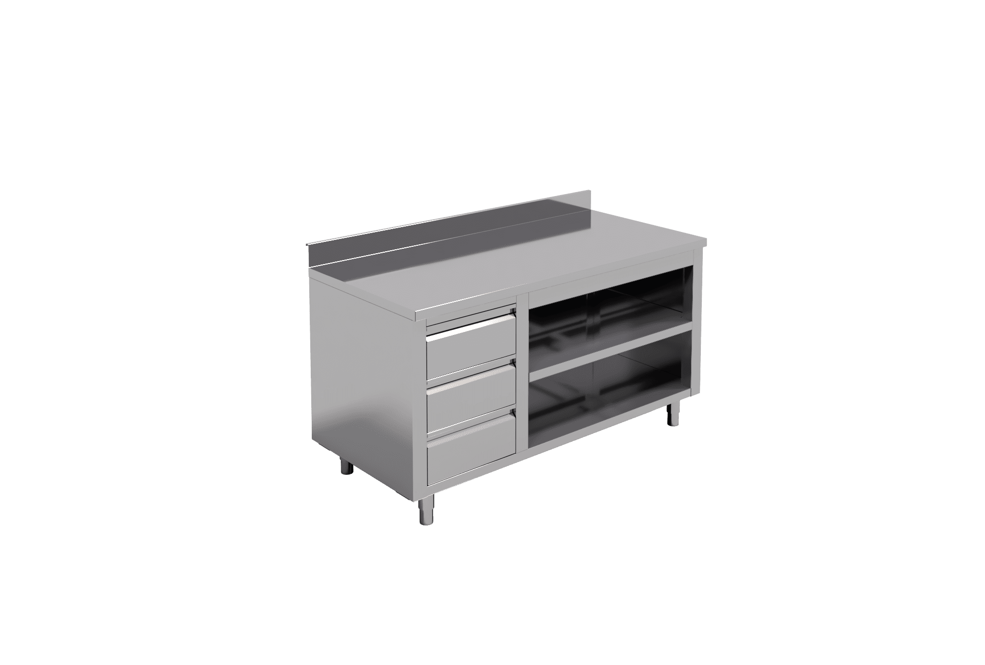 Open Base Cabinet - Hosinox Company for Stainless Steel Products